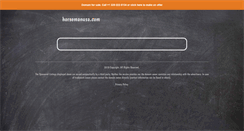 Desktop Screenshot of horsemanusa.com
